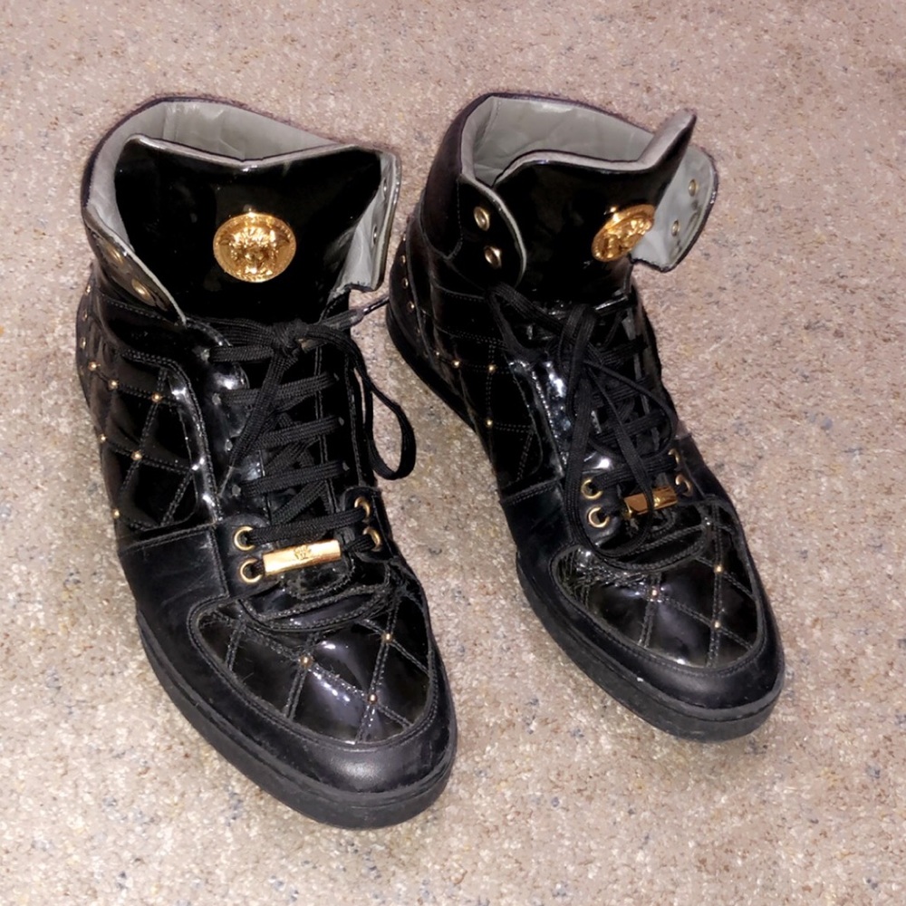 Shiny VERSACE shoes